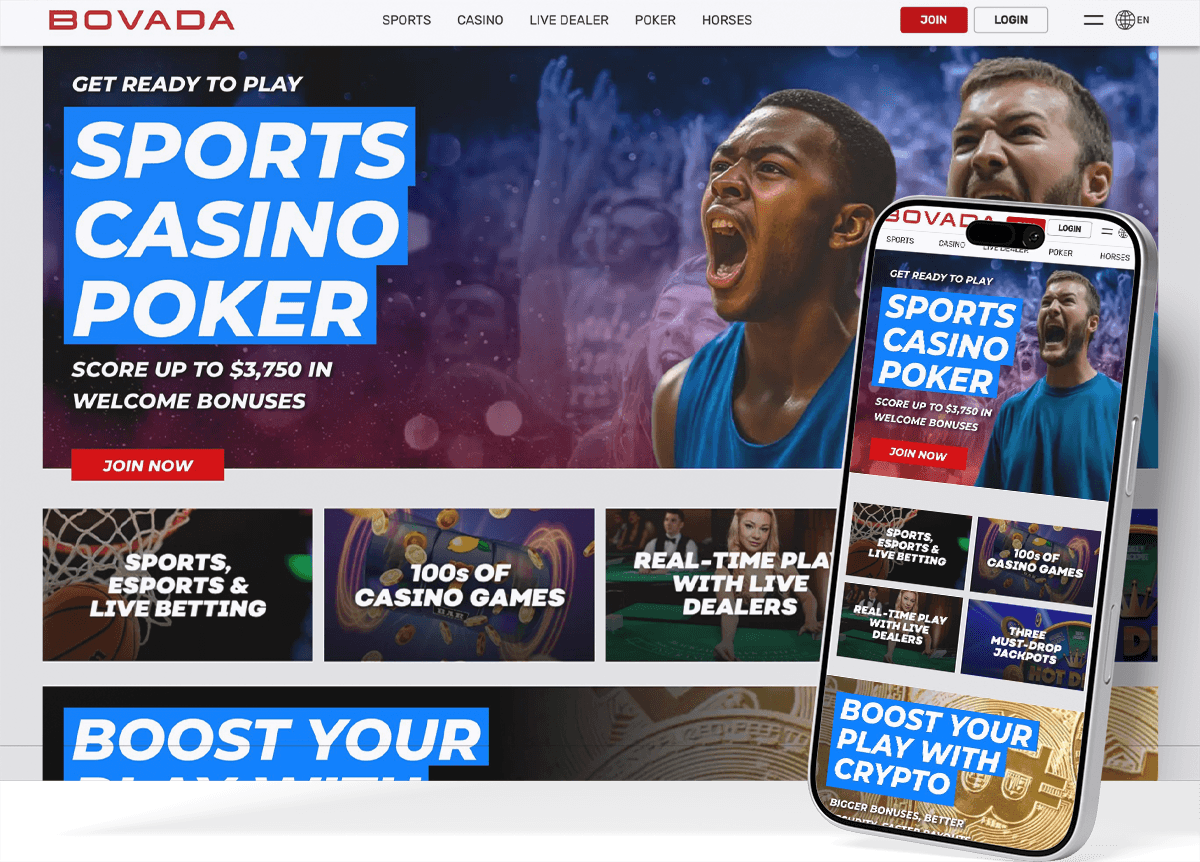 Bovada screenshot