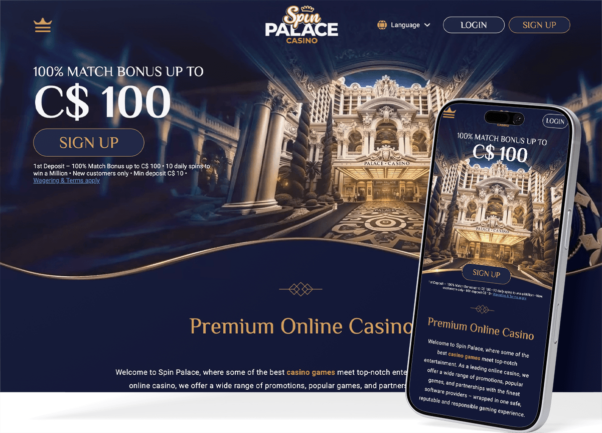 Spin Palace screenshot